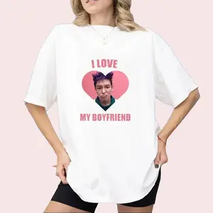 Top Thanos I Love My Boyfriend Shirts, Squid Game ss2 T-Shirt, Vintage Squid Game Gonggi Tshirt, Graphic Movie Tee Classic Cotton, 230 Player Shirt