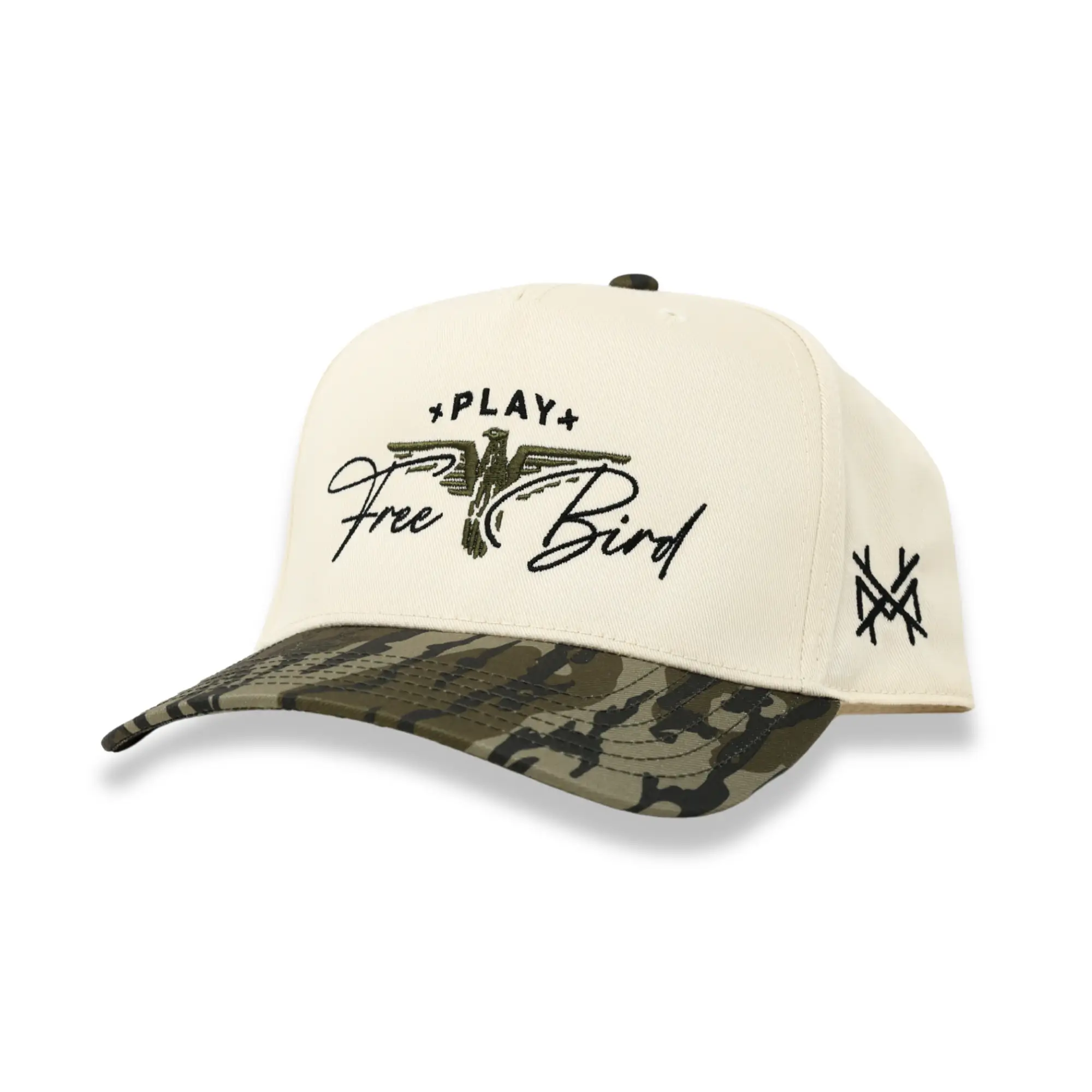 Play Free Bird Embroidered Trucker Hat