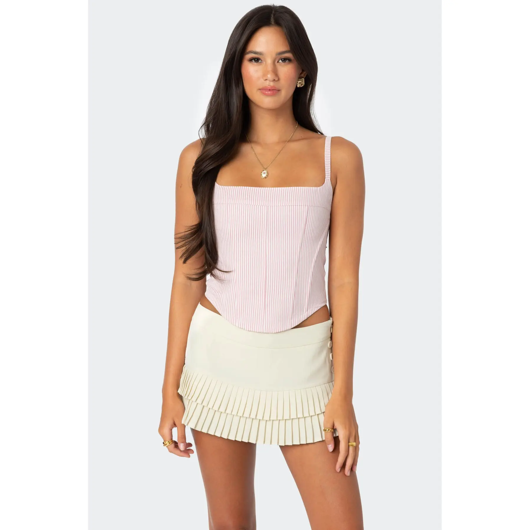 Cammie Striped Corset