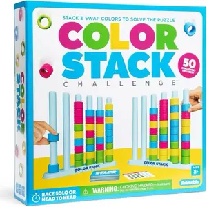 Fun Color Matching Game Quick Pattern Color Stack Puzzle Game for Kids & Families