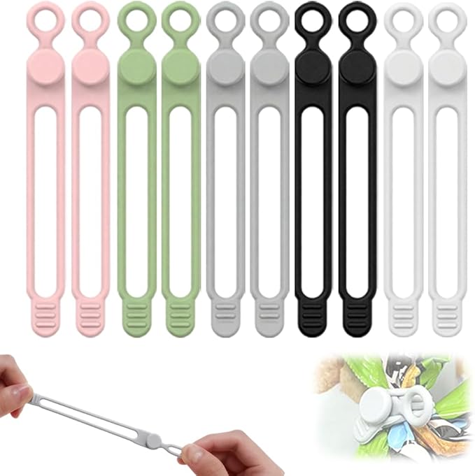 Cable Organizer & Silicone Cable Ties Reusable Cord Management Kit Cable Management Straps & Headphone Organizers for Home Office Desk Travel & Accessories Cable Organizer & Silicone Cable Ties Reusable Cord Management Kit Cable Management Straps & Headphone Organizers for Home Office Desk Travel & Accessories