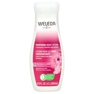 Weleda Pampering Body Lotion, Wild Rose Extracts,  6.8 fl oz (200 ml)