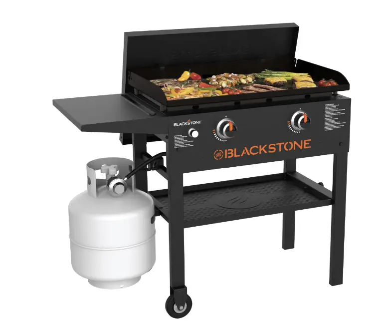 Original 2-Burner 28" Propane Omnivore Griddle with Hard Cover