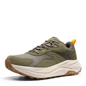 NORTIV 8 Men's Wide Toe Box Hiking Shoes Low Drop Waterproof Hiking Shoes for Walking Outdoor Trekking Camping Climbing Daily Fashion Sneakers