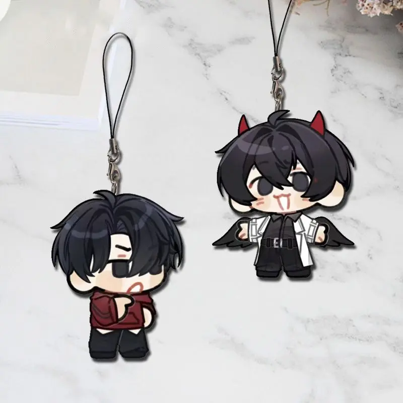 Novel Omniscient Reader's Viewpoint Kim Dokja Cosplay Key Chain Anime Figure Phone Chain Acrylic Keychains Bag Pendant Prop