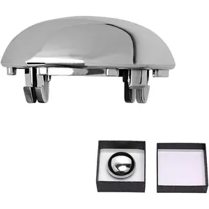 BASIKER F150 Shifter Knob Chrome Cap for 2004 2005 2006 Ford F-150 Patent Pending with Strong Clips Triple Chrome Plated Easy Installation Better Quality