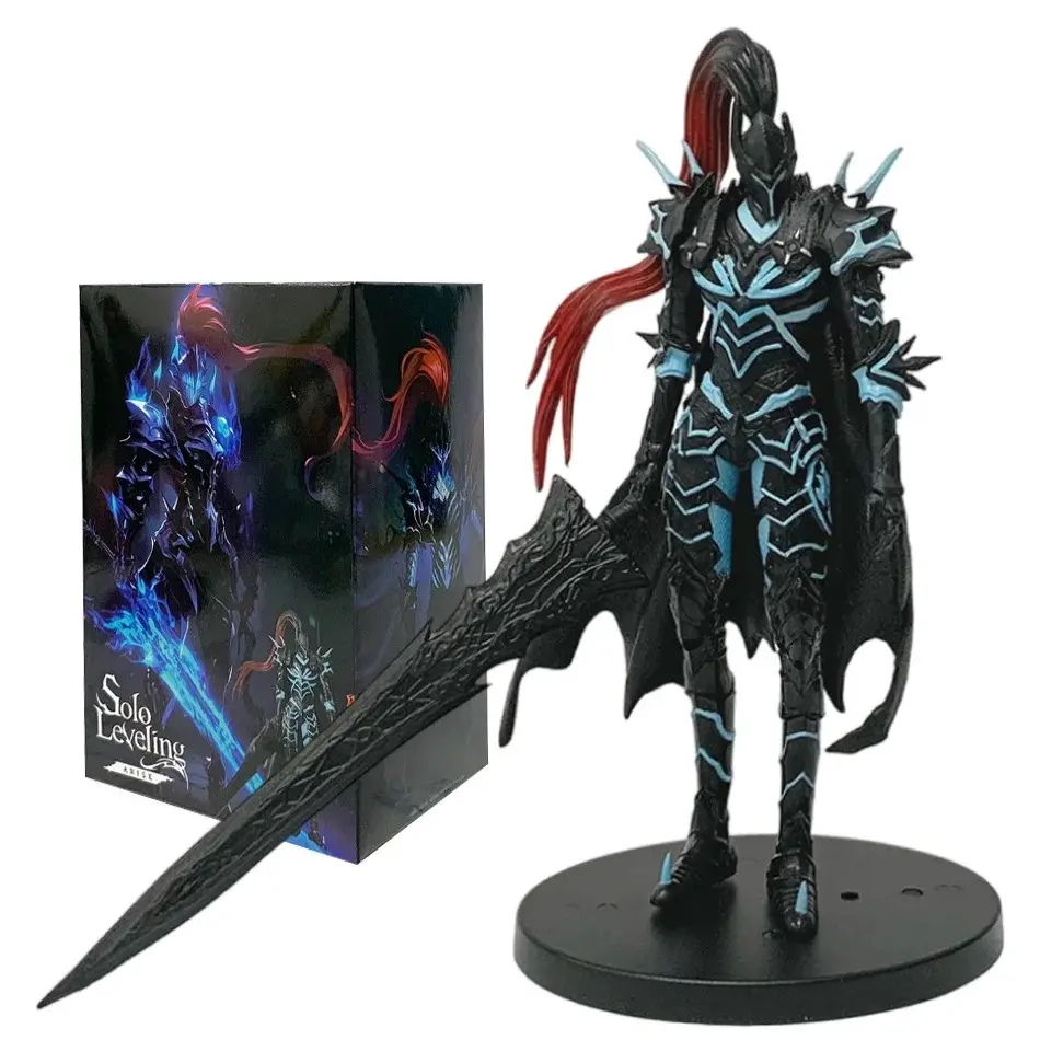 Anime Solo Leveling Knight Commander Yegret Blood Shadow Shadow Legion PVC Model Ornament Children Toy Holiday Gift