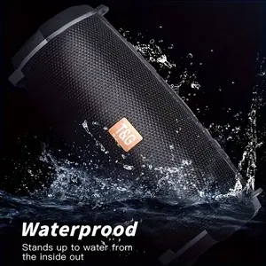 T&G TG192 2400mAh Long Battery Outdoor Wireless Speaker - Portable High-Volume Audio with IPX4 Waterproof, RGB Color-Changing Breathing Light, Suitable for All Daily & Outdoor Activities