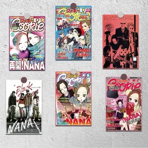 Anime Character Pattern Card, 10pcs/set Cute Wall Decor Card, Wall Decoration for Home Bedroom Living Room Study Room, Vertical Cards