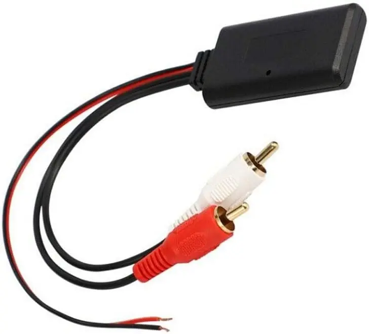Pcs Car Universal Wireless Bluetooth Module Music Adapter RCA Aux Audio Cable