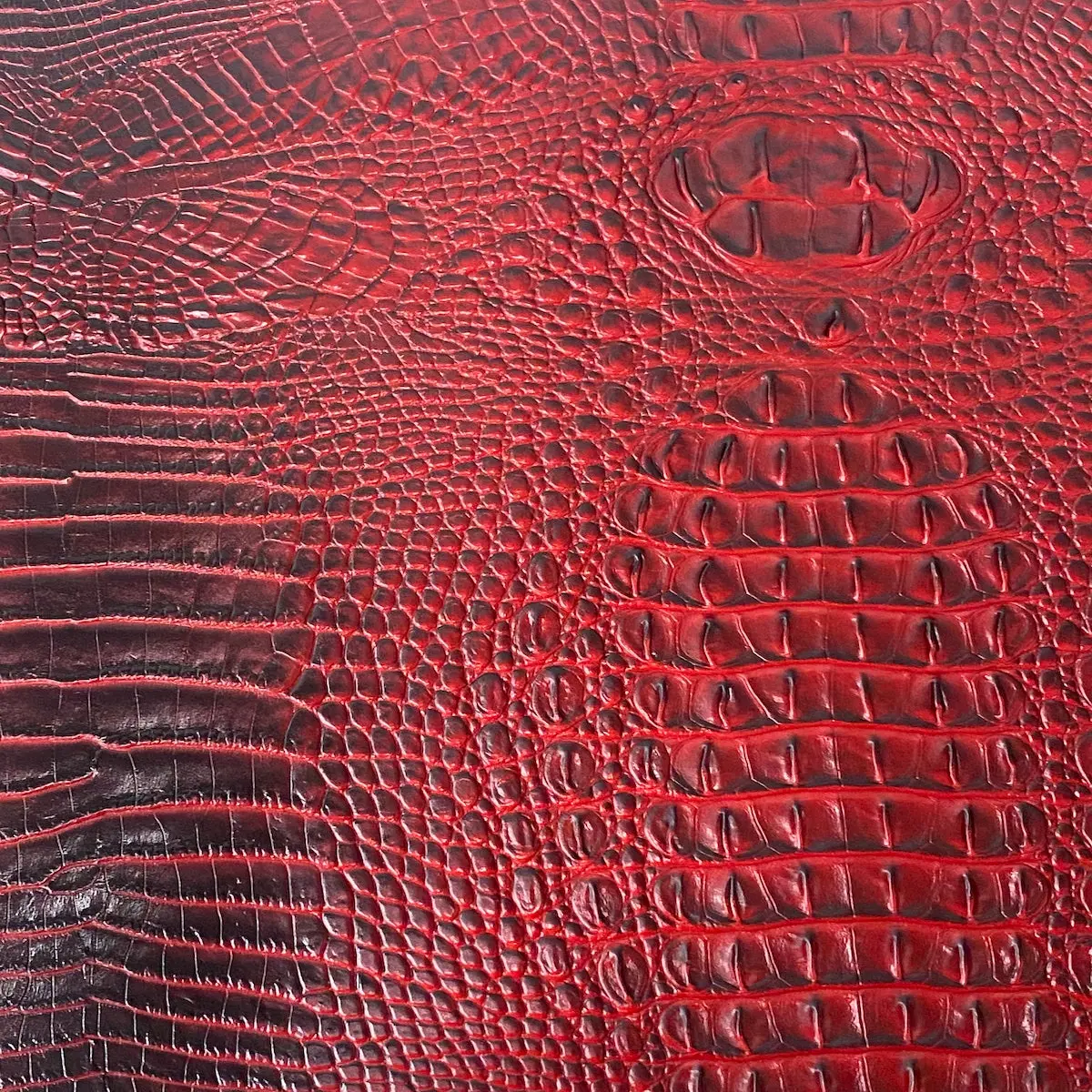 Amazon 3D Embossed Gator Faux Leather Vinyl Fabric Amazon 3D Embossed Gator Faux Leather Vinyl Fabric
