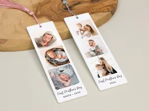 Custom Photo Bookmark for Mom - Personalized Mother's Day Gift for Book Lovers, New Mom, Gift for Mum