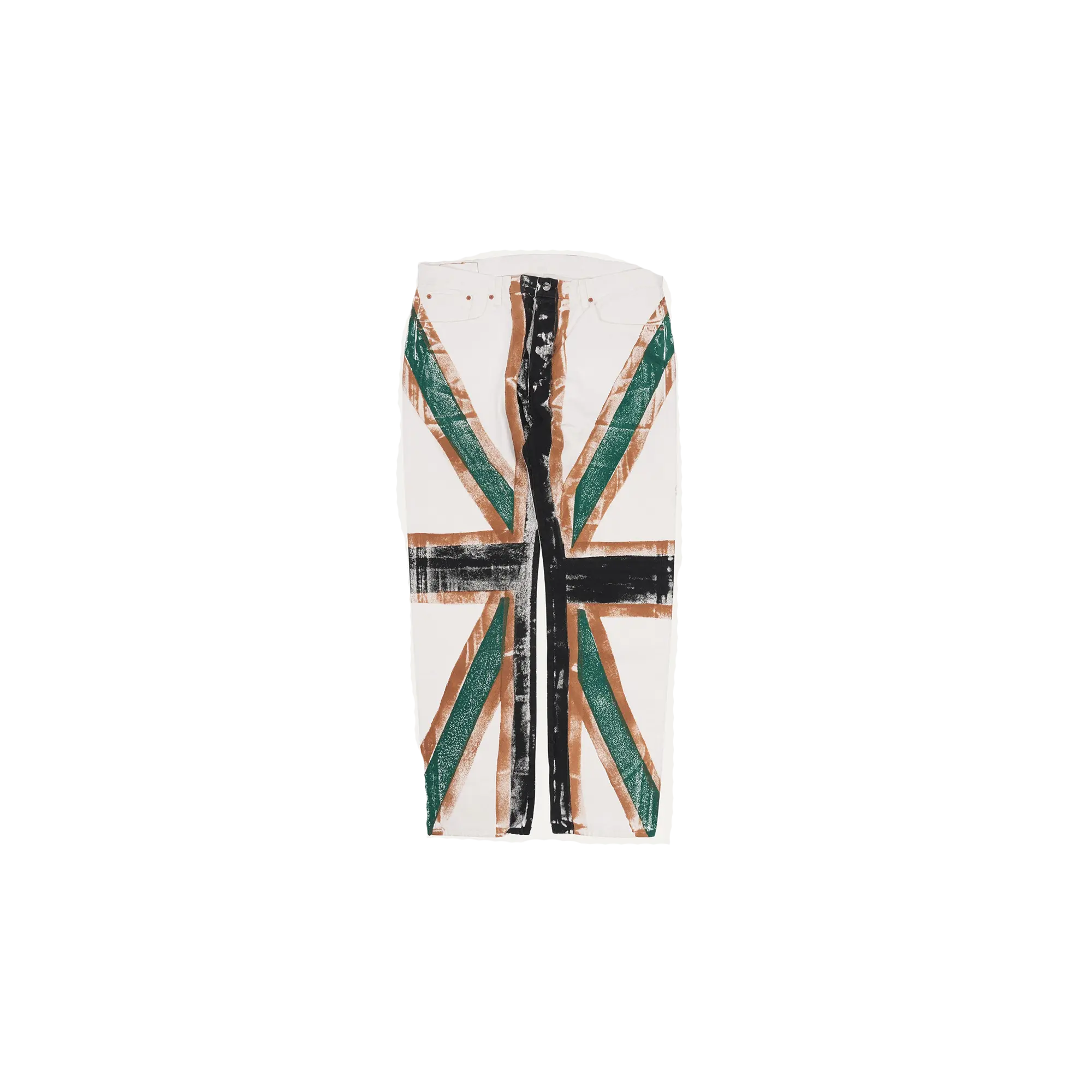 Union Jack Jeans "White" DT227