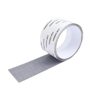 Self-adhesive screen repair tape for quick home window and door repairs
