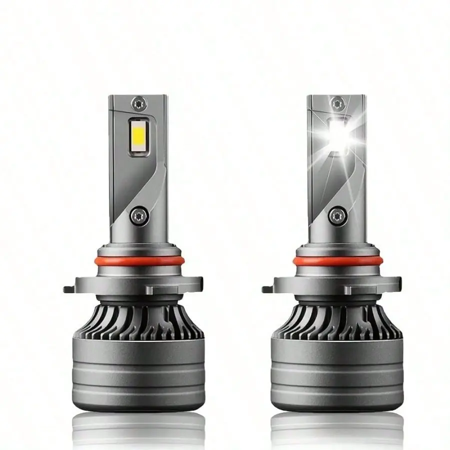 High-Brightness LED Headlights Car Headlights Replacement Lights Car Lights Refit Strong Light Assembly 100W+ Super Bright Lights Refit (LED Headlight)