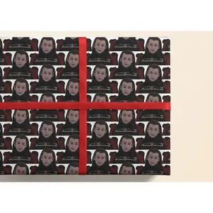 Twilight Saga Wrapping Paper: Funny Vampire Design, Birthday Gift Wrapper