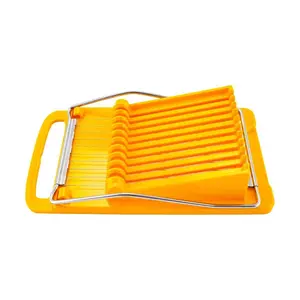 KOKUBO Japanese Kitchen Slicer - Multi-functional Food Chopper for Fruits, Lunch Meat, Eggs, Avocado, Apple Slices - 8mm/11 Slices