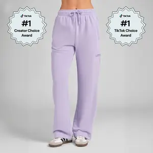Comfrt | Halo Lightweight Airplane Mode Straight Leg Sweatpant | Lightweight Travel Pants with Zip Pockets