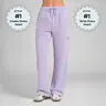 Comfrt | Halo Lightweight Airplane Mode Straight Leg Sweatpant | Lightweight Travel Pants with Zip Pockets