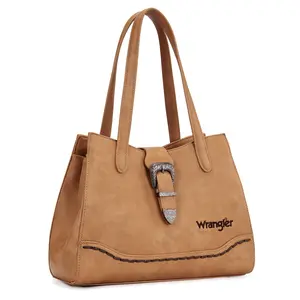 Auction Product-Wrangler Buckle Tote Bags for Women Shoulder Purse