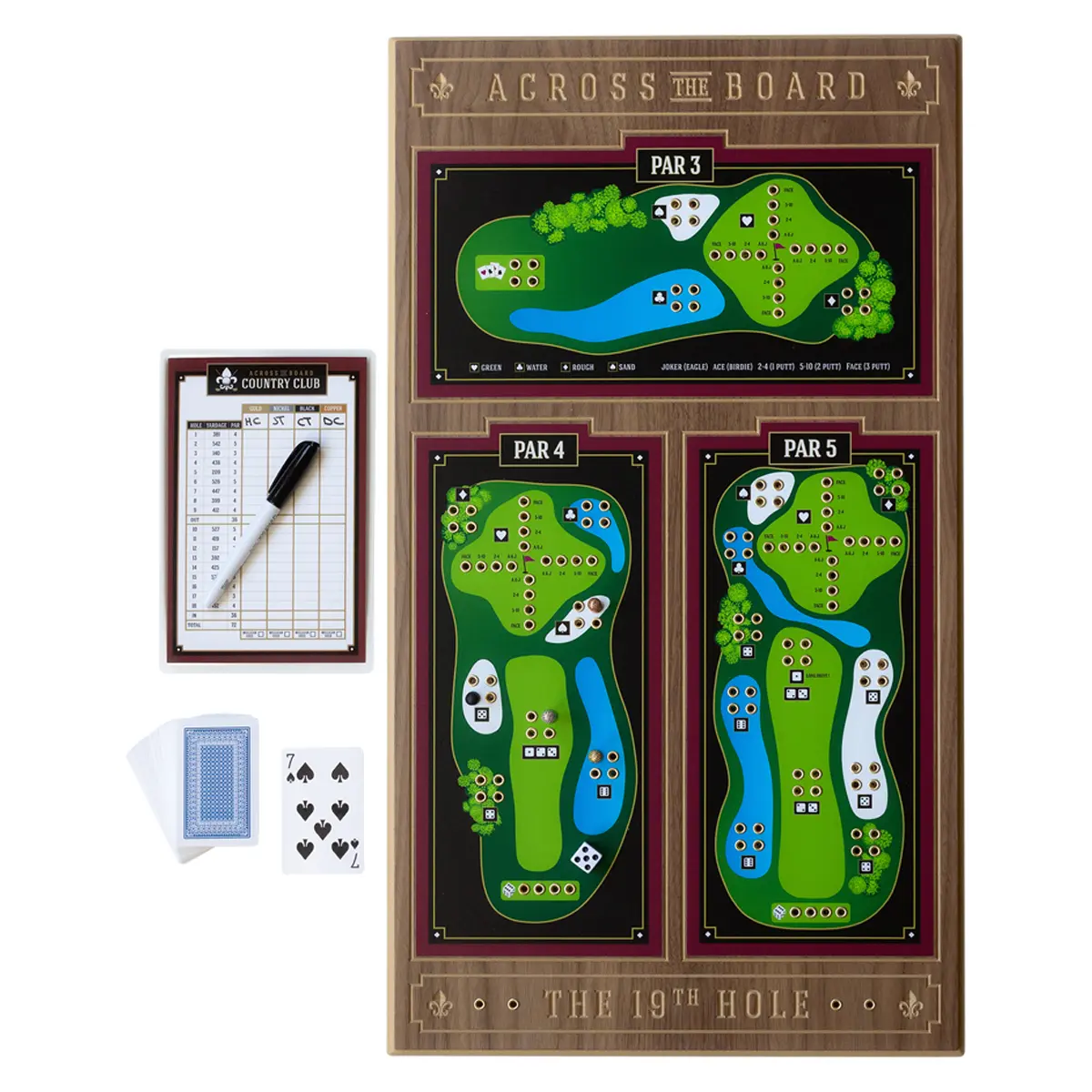 Across the Board 19th Hole Golf Game