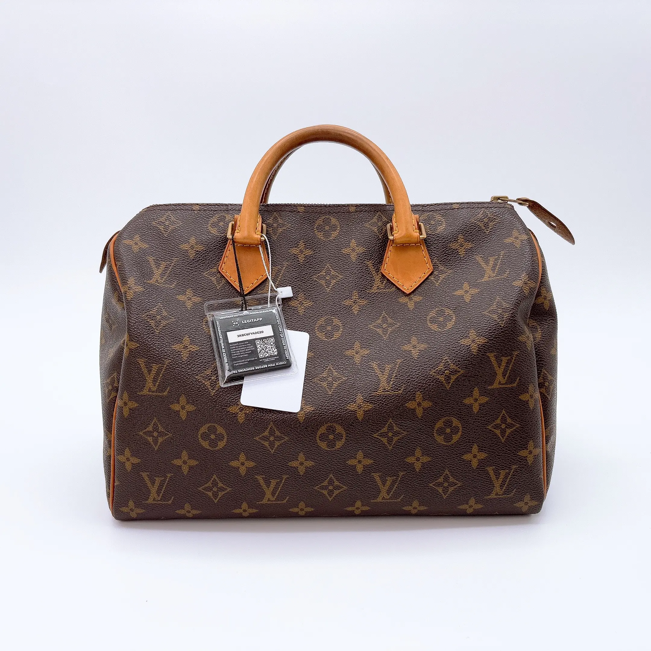 Pre-owned Louis Vuitton Monogram Speedy 30