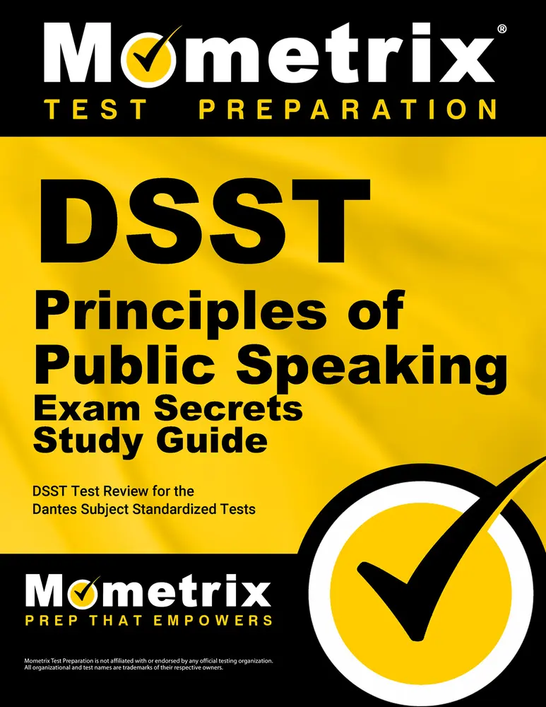 USED Book - DSST Principles of Public Speaking Exam Secrets Study Guide: DSST Test Review for the Dantes Subject Standardized Tests by DSST Exam Secrets Test Prep Team (Paperback) - english