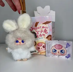 Baby Three BB3 Super Mini Bunny Plush  Letter Z New Keychain Special Face