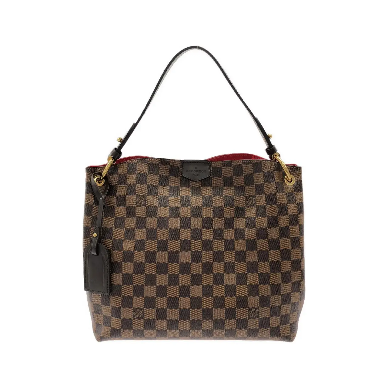Pre-owned Louis Vuitton Canvas Shoulder Bags Graceful Damier Shoulder Bag