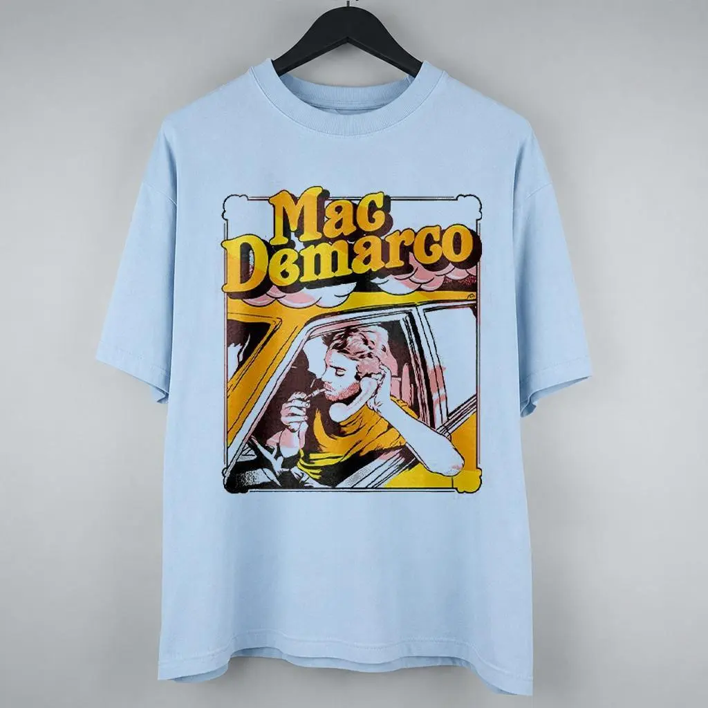Mac DeMarco Salad Days Vintage Shirt Heart To Heart Indie Fan Collection Tee HY6165