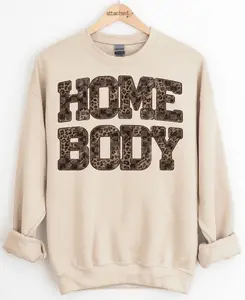 Leopard Checkered Homebody Graphic Top