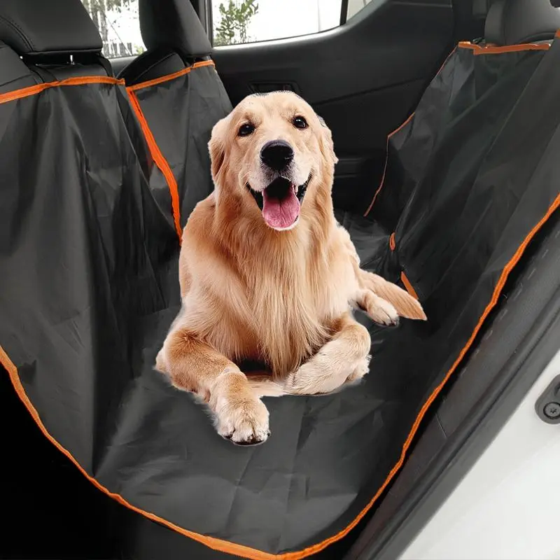 Car Backseat Dog Mat, Anti-Dust and Anti-Slip Dog Seat Cover, Durable Oxford Material, Universal Fit Car Backseat Protector, Nonslip Backseat Protector, Easy Install