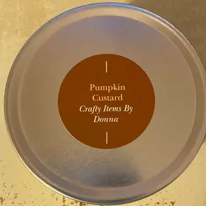 Pumpkin Custard 8oz Candle