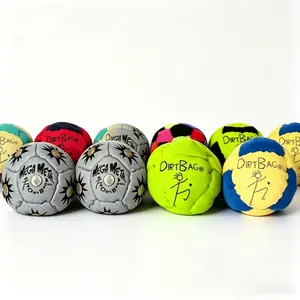 DirtBag Premium Sand-Filled Hacky Sack Footbag Non-Slip Lightweight Portable Durable Fabric for Beginner Pro Tricks Backyard Park Travel Hacky Sacks