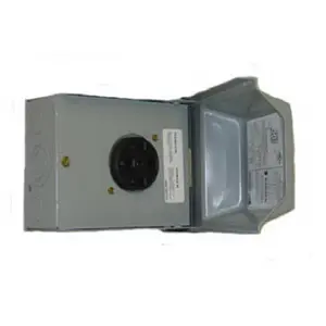 212 MAIN Energy U054P Midwest Electric Weatherproof Outdoor Socket, 50A Rating, 120V & 240V Raintite Receptacle Enclosure