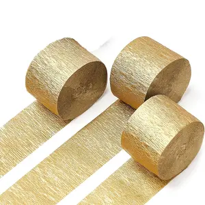 3 Piece Wrinkled Paper Decorative Strips, Wedding Bridal Shower Birthday Party Decoration, Fashionable Party Accessories