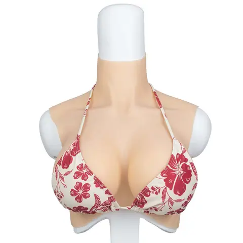 Women's Mini Invisible Reusable Silicone Gel Skin-Friendly Adhesive Breast Support Bra Inserts & Padding - Updated Body Covers, Artificial Clavicle & Ribs Design, Curved Hem, Silk Cotton/Gel Filling, Soft Push-Up Fit, C-G Cups, 4 Colors for Crossdressers,