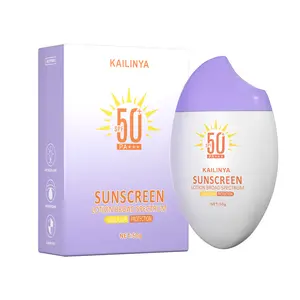 KAILINYA Travel Size Sunscreen SPF 50+ PA+++, Broad Spectrum UVA/UVB Sun Protection, Lightweight Sunblock for Face & Body, Outdoor & Commuter Friendly, 1.76oz