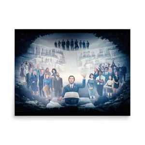 Severance Cold Harbor Poster – Lumon Wall Art – Exalted Victory Print – Unframed Matte