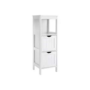 VASAGLE Floor Cabinet with 2 Drawers