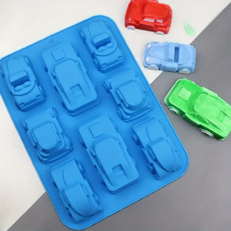 1pc Silicone Mold 1 Piece Car Mold Silicone Mold Cake Mold Cake Tools Baking Tools Molds For Baking Bakeware Baking Supplies Cake Tool Silicone Cake Pan