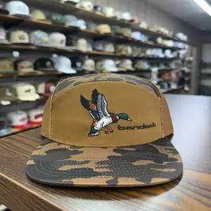 Mallard 7 Panel Hat - Dark Duck Camo