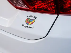 Autistic on Board -  Safety Awareness Stickers
