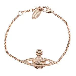 Pre-owned vivienne westwood Brass Small Leather Goods Bracelet