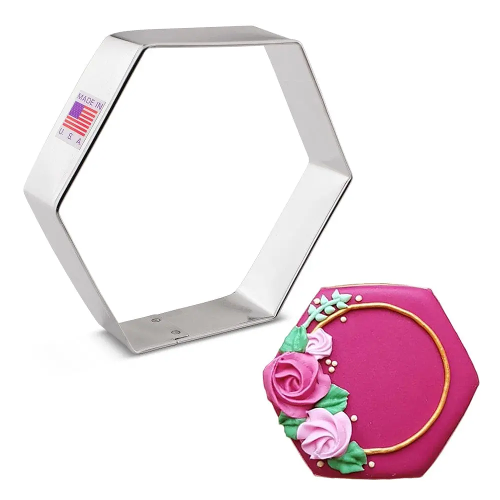 Large Hexagon Cutter 4"