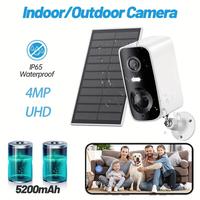 Camera With Solar Panel