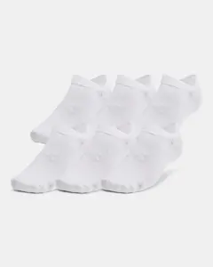 Under Armour Essential Unisex 6-Pack No-Show Socks