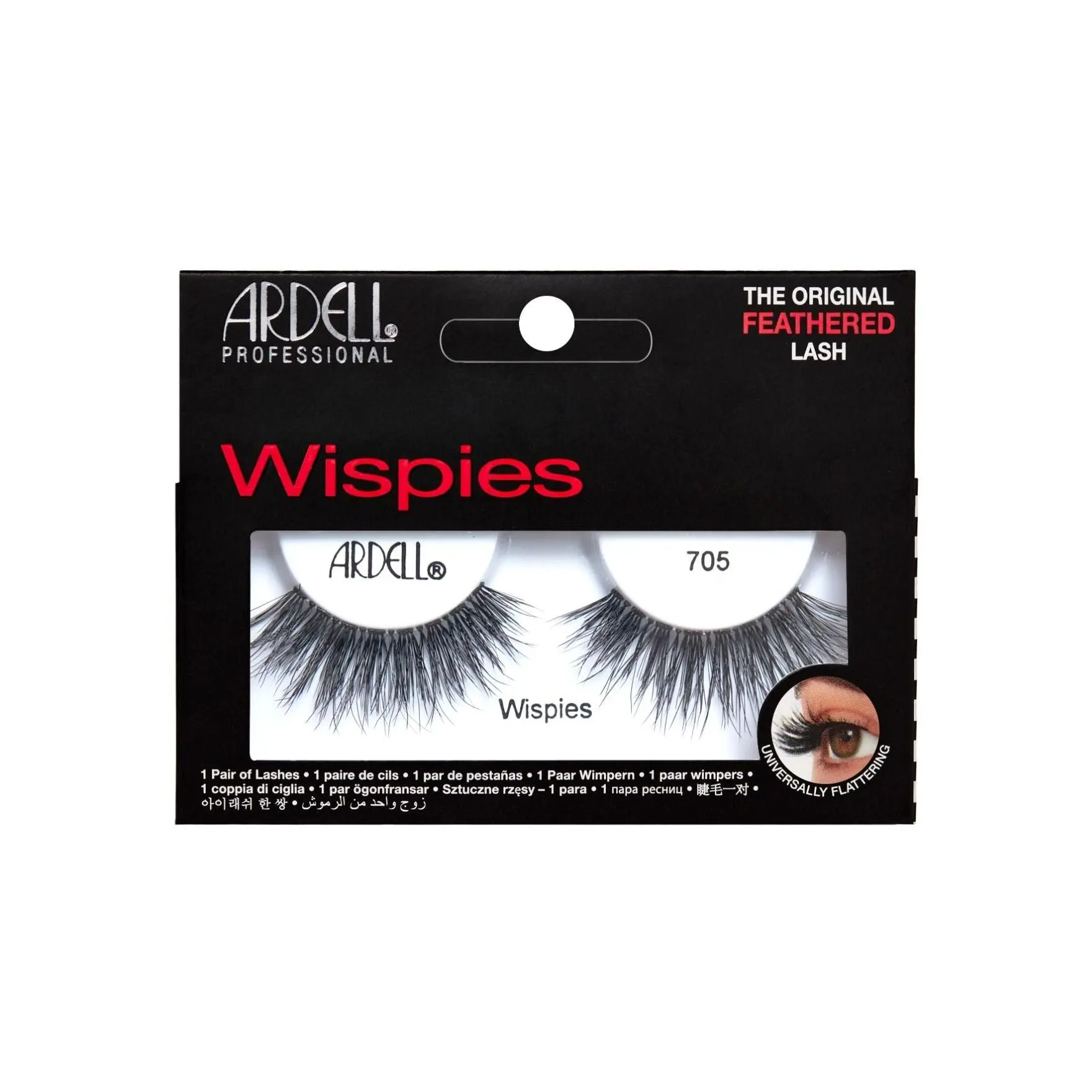 Ardell Eyelash Wispies 705 Strip Lashes #33186