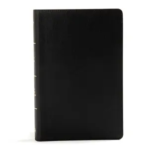 USED-KJV Large Print Personal Size Reference Bible, Black Leathertouch Indexed (Imitation Leather)