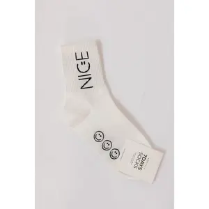 nice smile crew socks